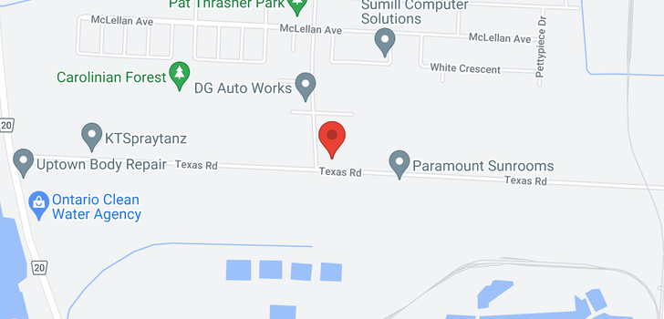 map of 270 TEXAS ROAD